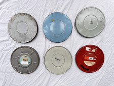 6 - 16mm Film Reel Cans 800 ft 10.5" inch diameter
