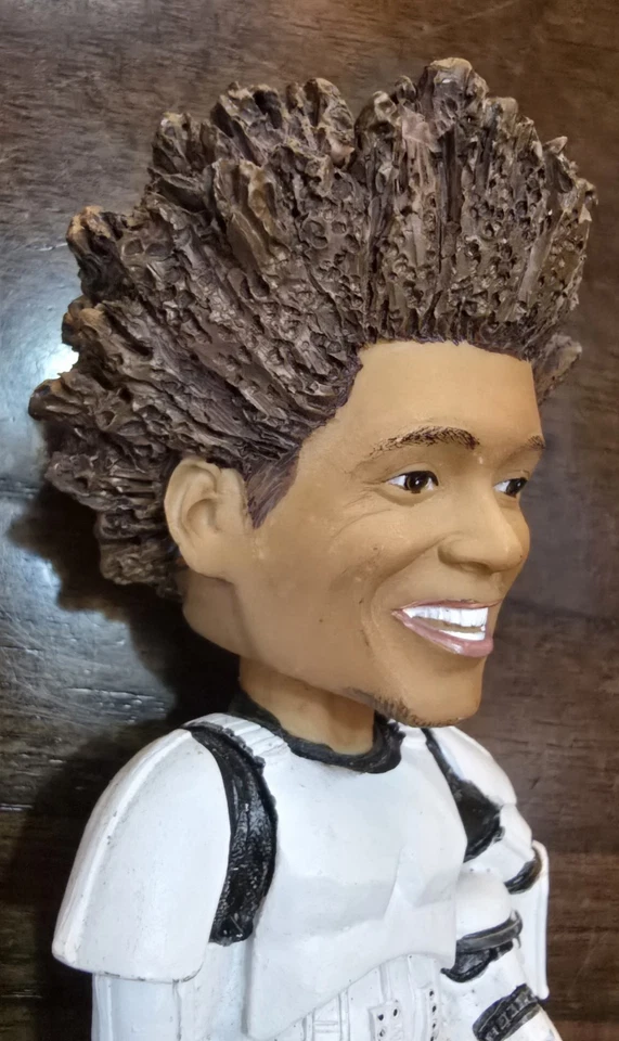 7½" Bobblehead MLB Tampa Bay Rays Chris Archer Star Wars Storm Trooper Promo - Image 4 of 4