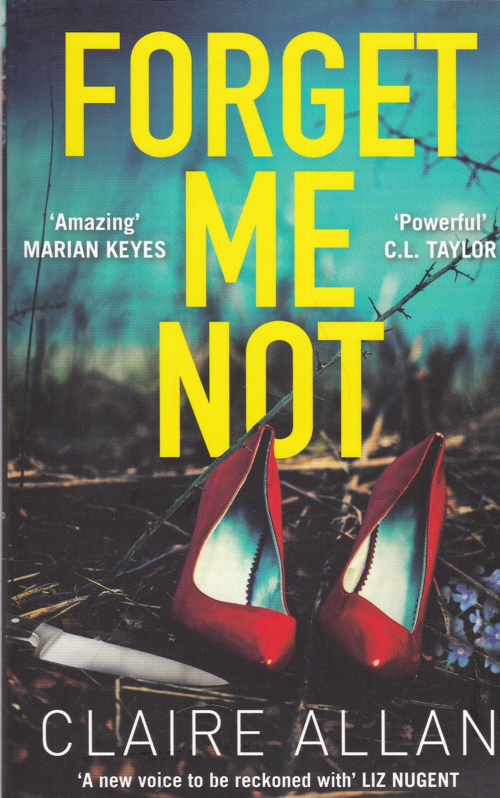 CLAIRE ALLAN - FORGET ME NOT - BOOK - BRAND NEW PAPERBACK