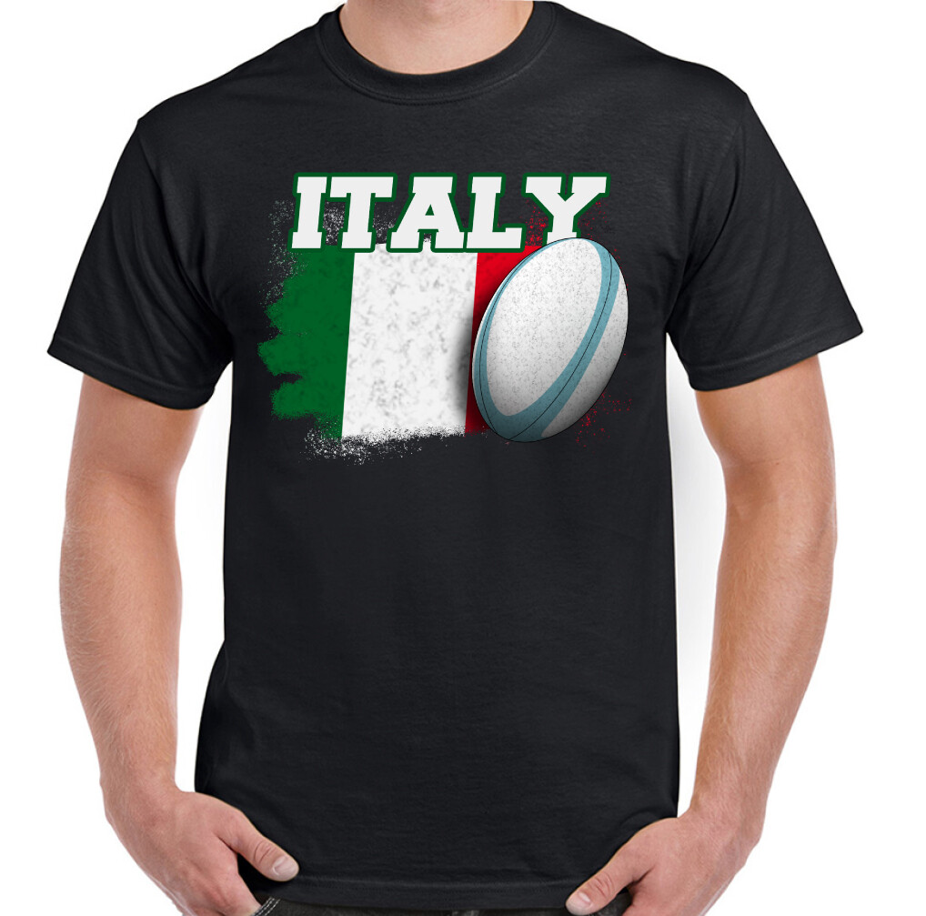 T-shirt rugby con bandiera e pallone uomo Union Kit maglia