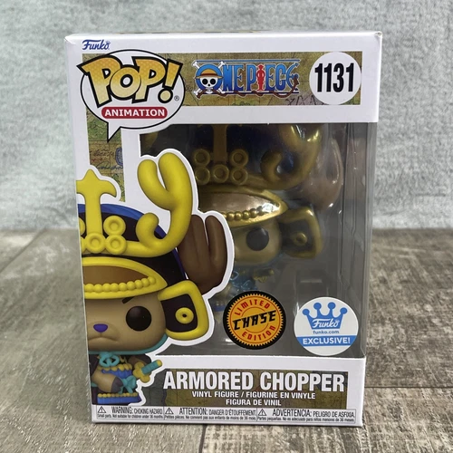Read FUNKO POP! ONE PIECE ARMORED CHOPPER CHASE LIMITED EXCLUSIVE FIGURE READ