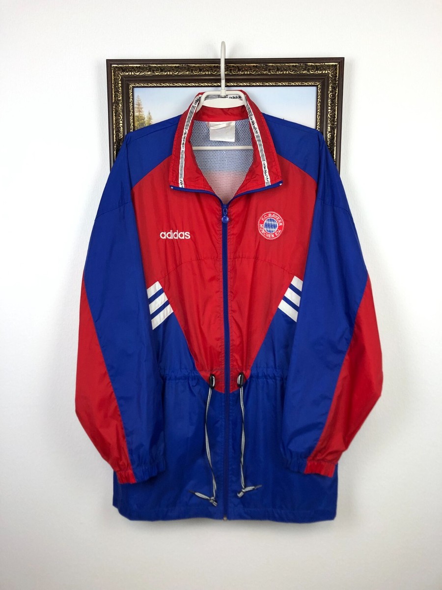 Vintage 90' Adidas Bayern Munich Football Jacket Soccer
