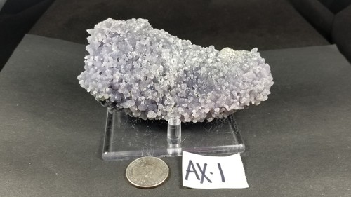 Top A++ Sparkly Purple GRAPE CHALCEDONY Crystals Amethyst Indonesia Agate Quartz - Picture 11 of 11