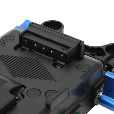 Camera External V Mount Lock Battery Plate Power Supply Splitter Adapter Wit Set