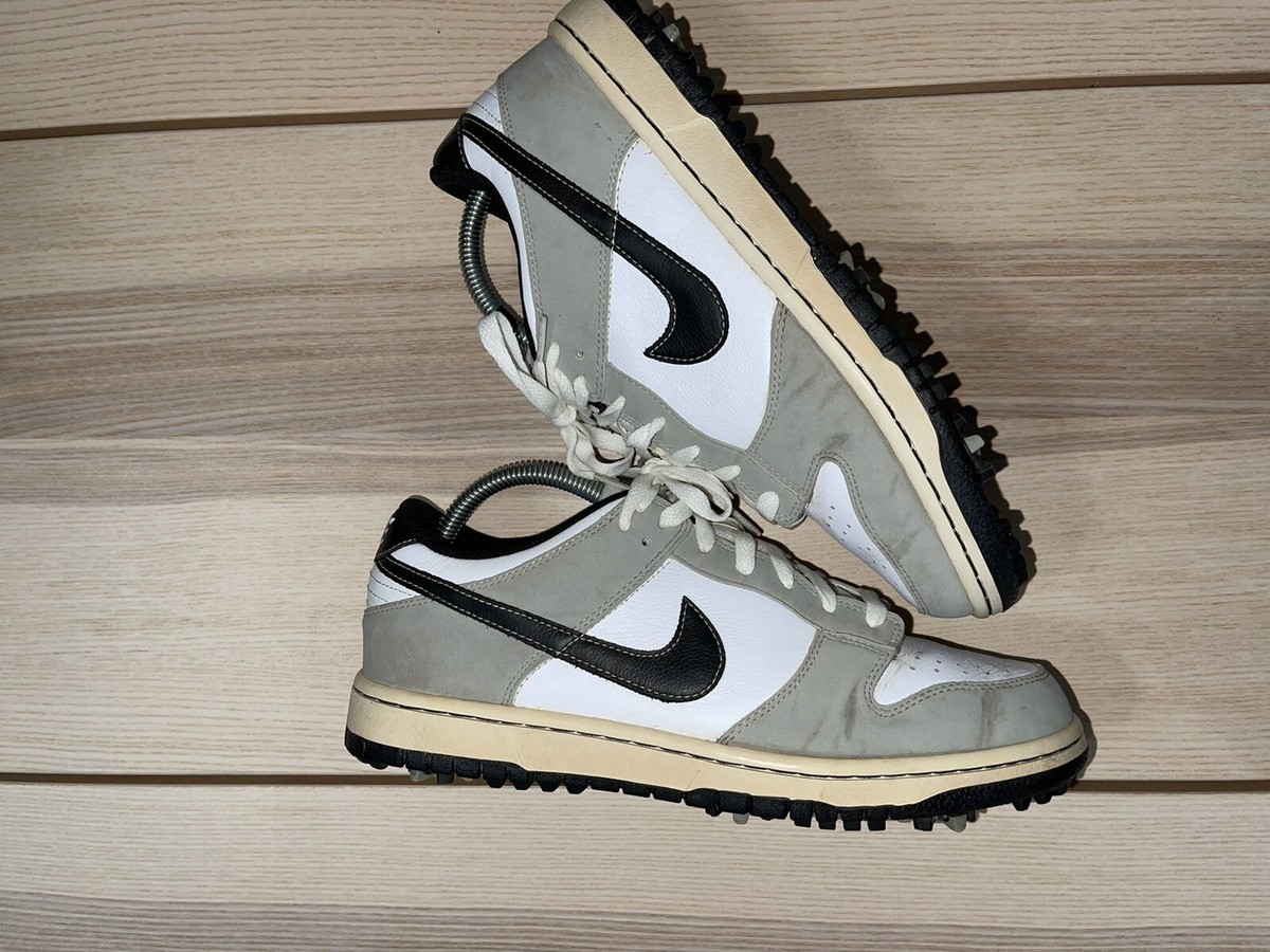Nike Dunk NG Golf Shoes White Black Granite | eBay