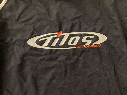 Tilos Anti-UV Black Long Sleeve Rash Guard - Women's Size Large - Water Sports - Picture 5 of 7