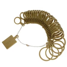 Finger Size Measuring Rings 55122 Sizes 1-15 Ring Sizers 