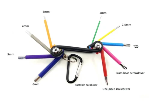 Rainbow Torx Head-Allen Key- Multi-Tool Bicycle Repair Colorful Cycling Wrench - Picture 19 of 22