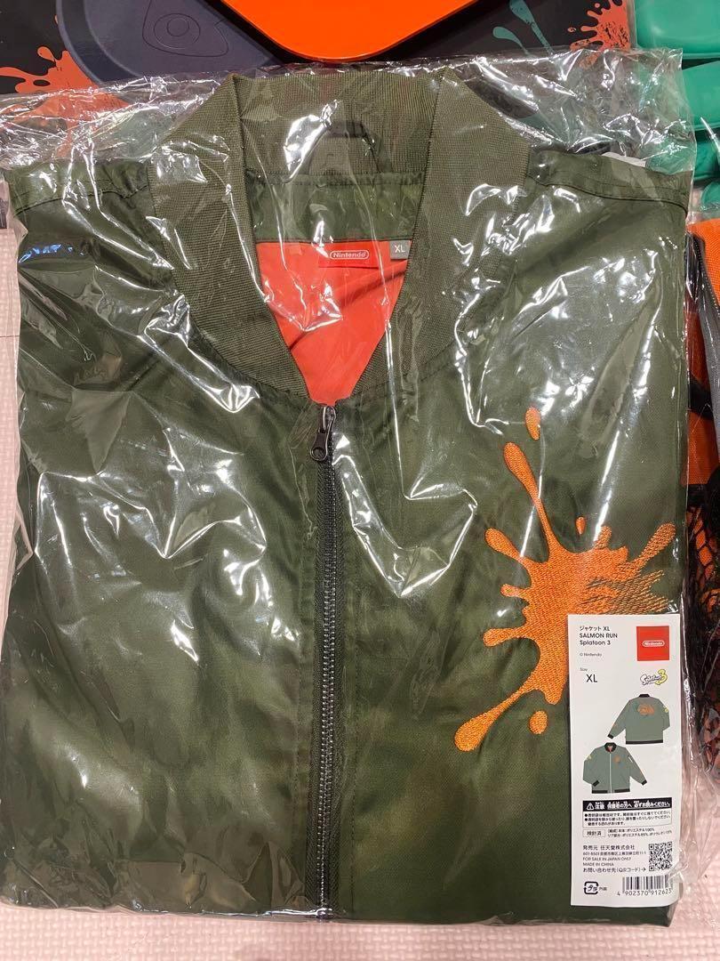 ジャケット Salmon Run Splatoon 3 サイズ M Jacket Splatoon 3 Jacket SALMON RUN Nintendo TOKYO Japan Official