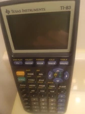 Preowned texas instruments ti-83 . Great Calculator 