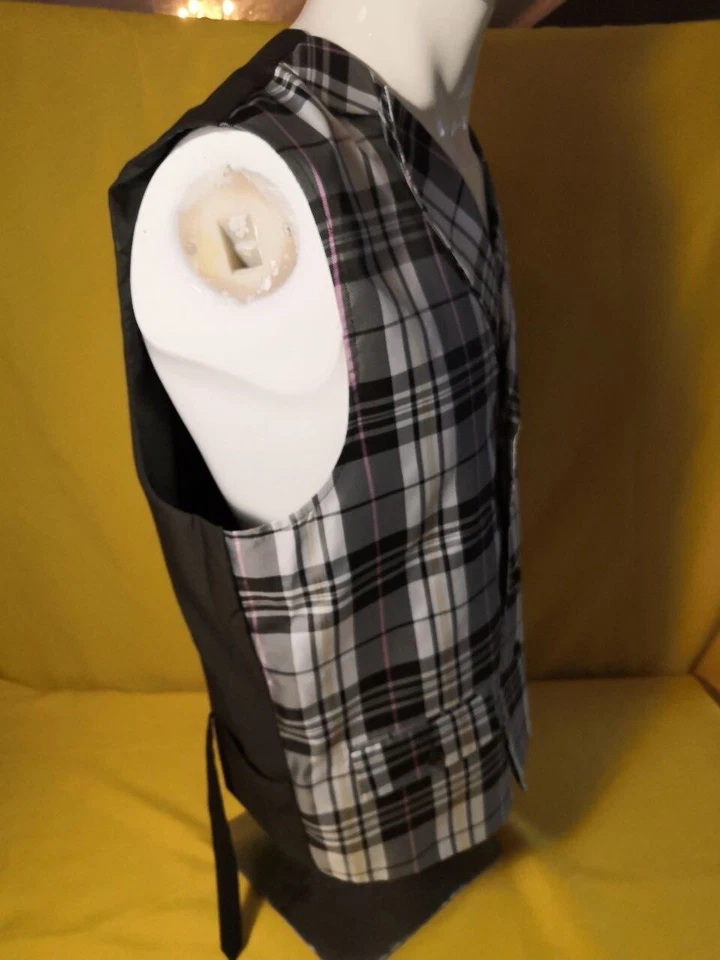 Original E.J. Samuel Floral Size 44R Formal VEST Waistcoat Man ST24 - Image 3 of 4