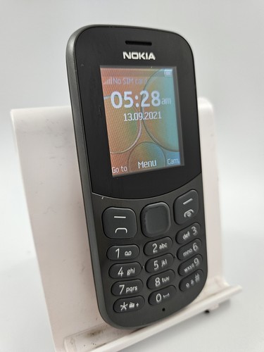 Nokia 130 2017 Dual SIM Unlocked 8MB 1.8" Bluetooth Mobile Button Phone Black - Afbeelding 5 van 18