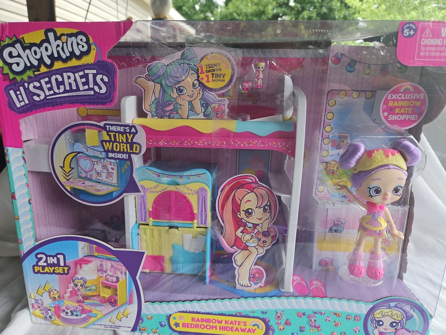 Shopkins Lil Secrets Rainbow Kate Bedroom Hideaway eBay