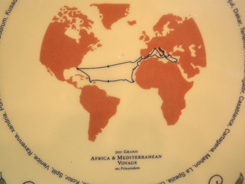 HOLLAND AMERICA LINE~Ms PRINSENDAM~ 9-1/2" PLATE~2011~ROYAL GOEDEWAAGEN - Picture 2 of 4