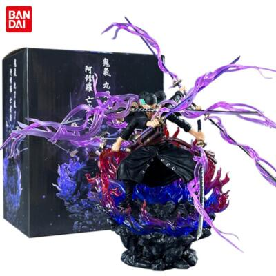 #ad 15cm One Piece Zoro Ashura Figure GK Nine Sword PVC Anime Model Toy Gift $24.99