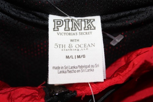 Victoria's Secret Pink x Rutgers University NCAA Collection Long Jacket M/L - Picture 6 of 7