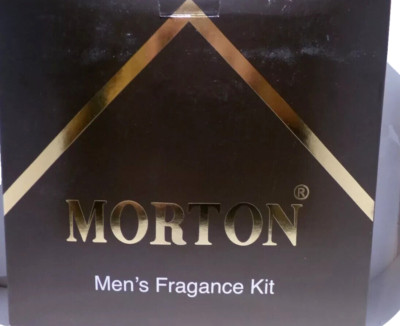 Morton cologne spray for men, 3 piece set  ESTUCHE DE REGALO DE TRES PIEZAS