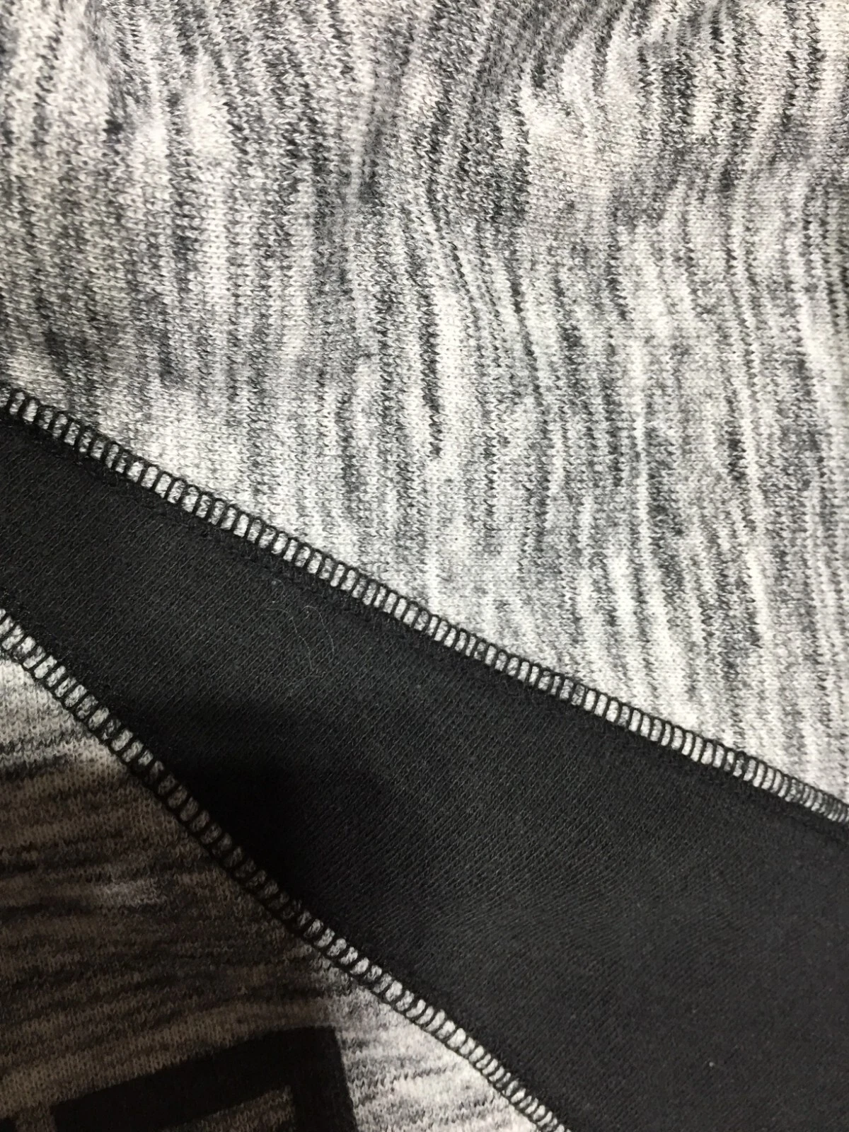 UNDERCOVER Victoria's Secret ROSA Felpa con Cappuccio Donna M Medium Grigio Erica Tasche Spell Out