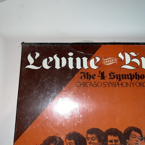 JAMES LEVINE CONDUCTS BRAHMS 4 SYMPHONIES 4 LP BOX SET RCA Red Seal (CRL4-3425) - Picture 9 of 24