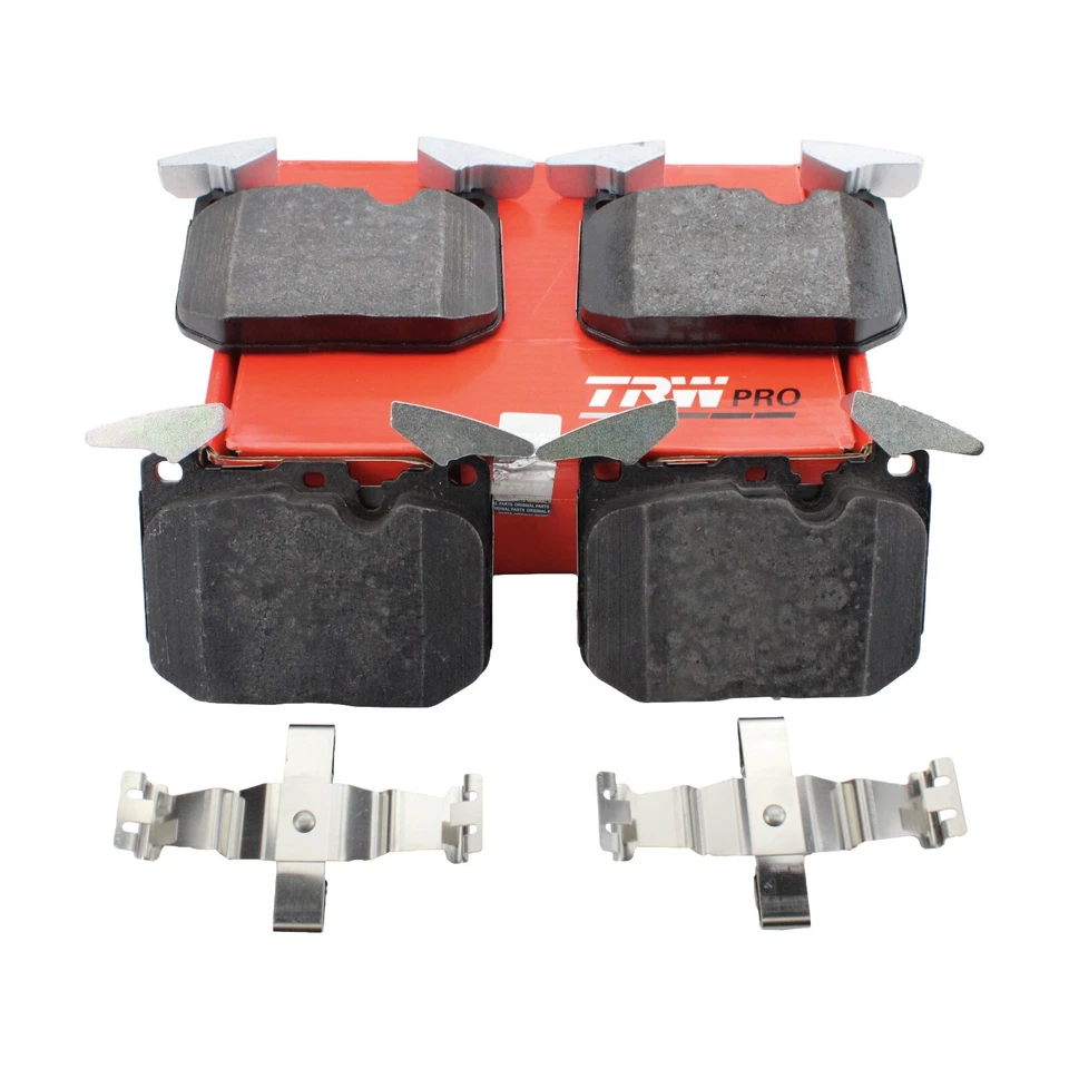 Conjunto de pastilhas de freio TRW Pro dianteiro baixo metálico para BMW F22 F23 F30 F32 F33 F34 F36 F80 - Imagem 3 de 4