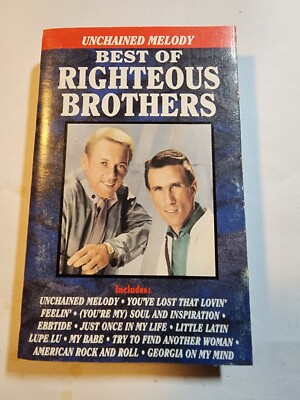 The Righteous Brothers: Unchained Melody (Cassette Tape, 1990, Curb) VG+/VG CS17