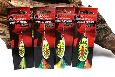 DAM Standard Dressed Spinner 6g 10g 12g 20g Fireshark