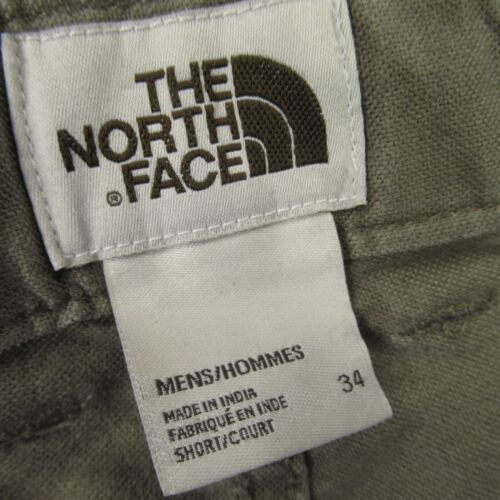 North Face Pants Mens 34 Chino Outdoors Pockets Lightweight Regular Fit Gray - Picture 3 of 11