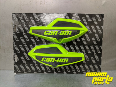 Can-Am MANTA GREEN Wind Deflector Hand Guard Covers Pair 715003812