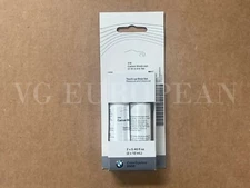BMW Genuine Factory Touch Up Paint Stick Set 416 Carbon Black Metallic NEW 