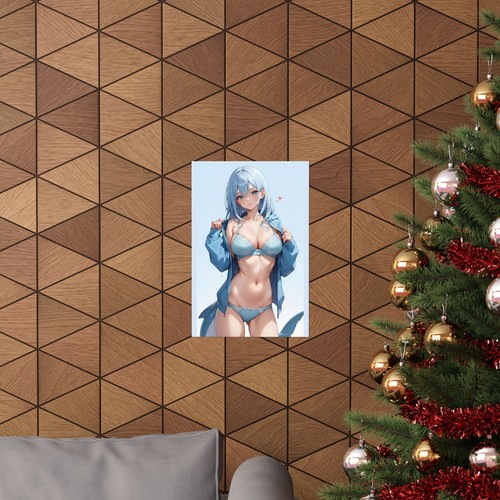 Anime Waifu Poster, Japanese Manga Art Print, Anime Lover Gift, Otaku Room - Picture 13 of 21
