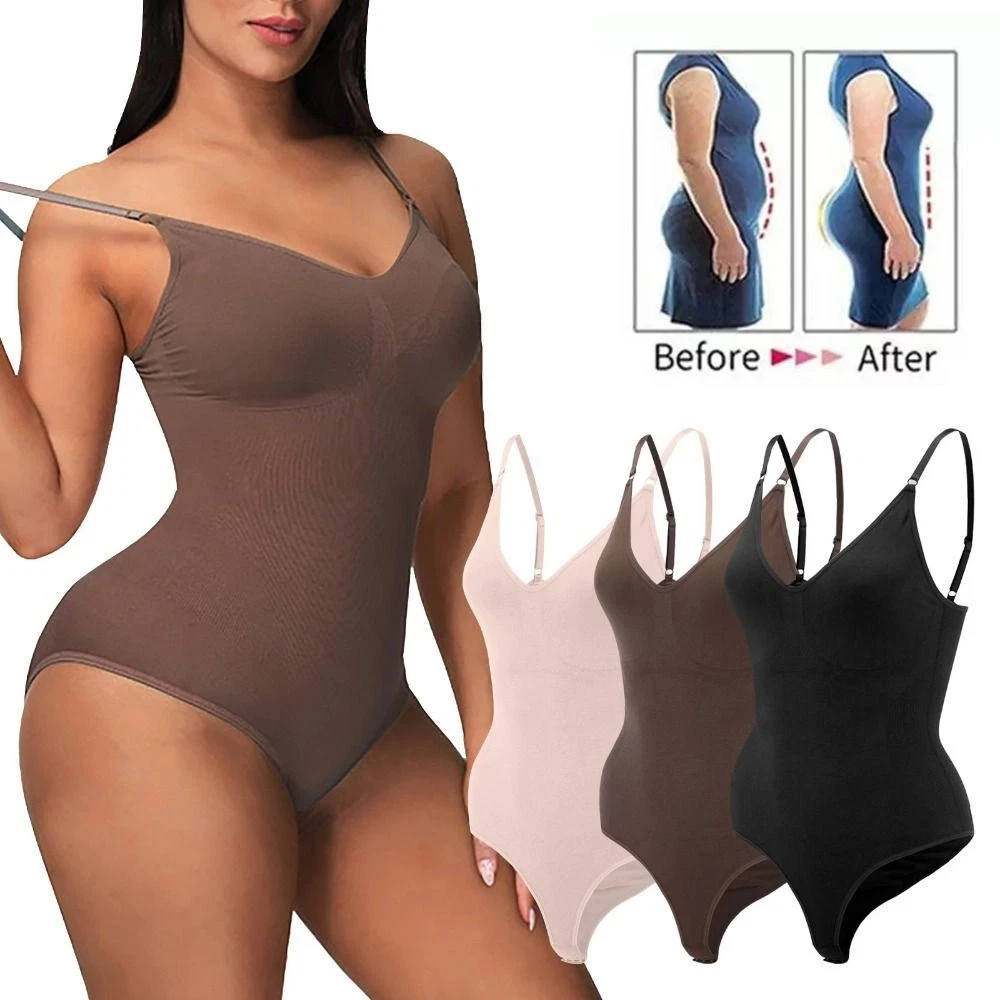 Women Trainer Body Shaper Slimming Bodysuit Firm Tummy Control Body Shaper  GB