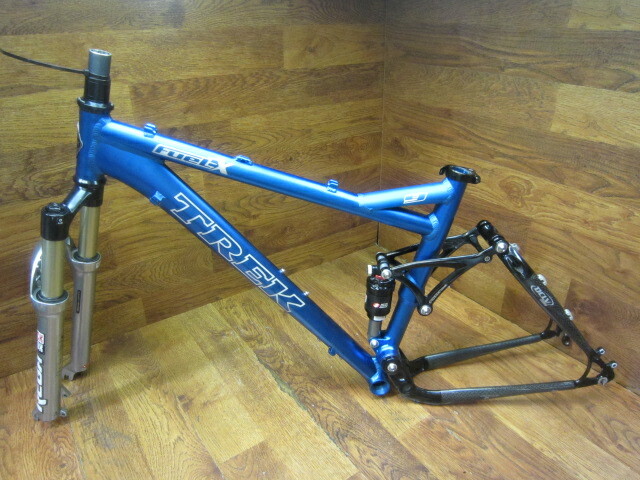 VINTAGE TREK FUEL EX 9 FULL SUSPENSION MTB FRAME ROCK SHOX VINTAGE TREK FUEL EX 9 FULL SUSPENSION MTB FRAME ROCK SHOX