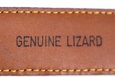 Trafalgar BROWN GENUINE LIZARD 1 display picture 1