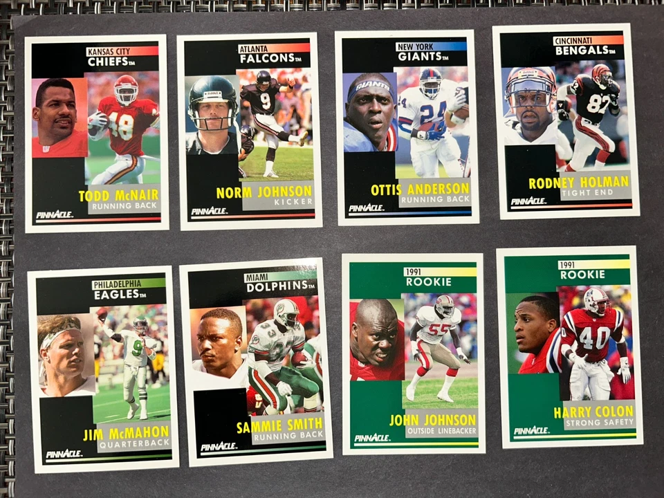 1991 SCORE PINNACLE FOOTBALL CARDS YOU CHOOSE NFL FREE SHIPPING - Image 2 of 3