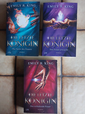 Letzte Königin Band 1-3 / Emily R. King (LYX,Taschenbuch,Fantasy,History, Magie)
