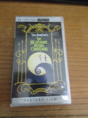 The Nightmare Before Christmas (Sony PSP UMD Video) Rare Free Shipping