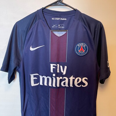Nike Paris Saint-Germain 2016/17 Home Kit Soccer Jersey Men's Size