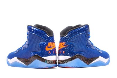 シューズ(男性用) NIKE AIR JORDAN SPIKE FORTY PE 40 Nike Air Jordan Spike Forty 40 PE NY Knicks Blue Orange