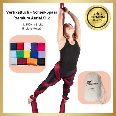 Vertikaltuch - SchenkSpass Premium Aerial Silk 150 cm Breite - Preis je Meter