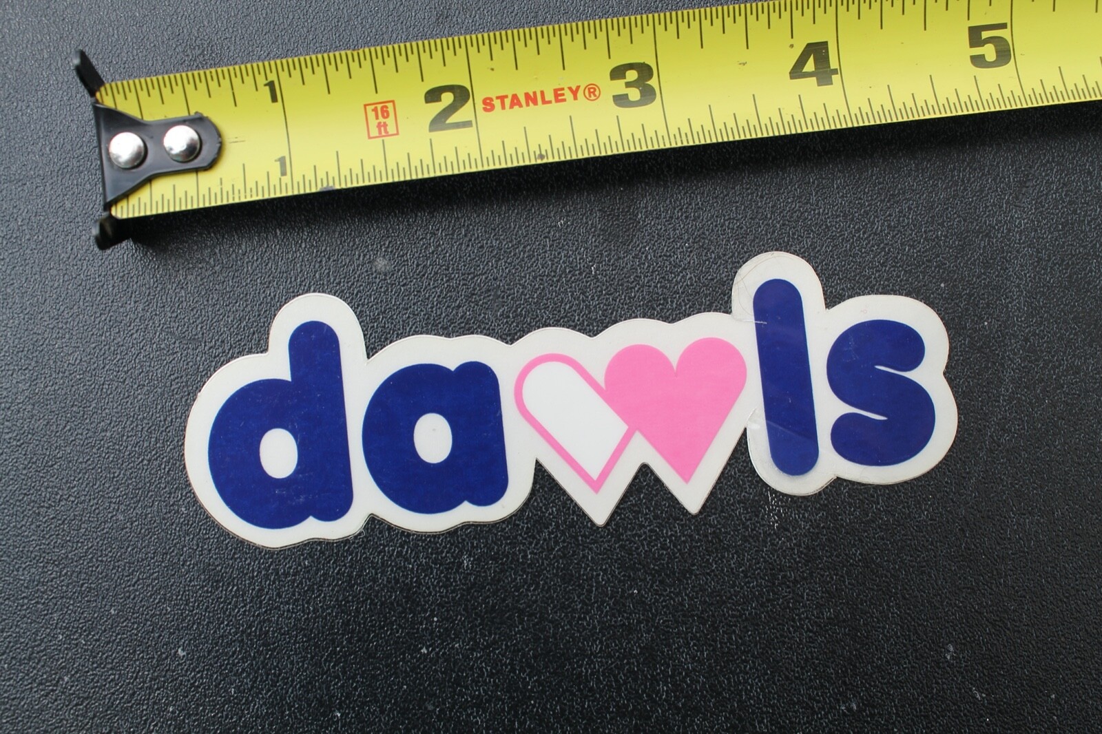 Clothing Hearts Z32a Vintage Skateboarding Sticker