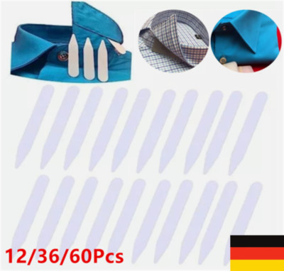 Kragen Stiffener Formelle Männer Shirt Knochen Einsätze Bleibt Kunststoff 6cm