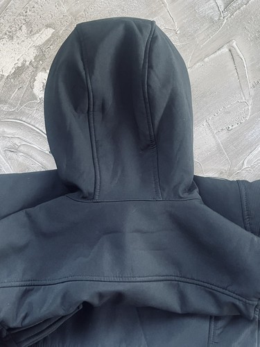 Snozu Performace Kids Zip Up Softshell Hooded Jacket Coat Black Youth Size 10/12 - Picture 10 of 24