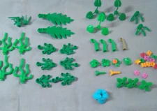 I Lego Lot 47 Flora Plant Pieces 30093 6148 3741 2417 3742 4727 6255 33291