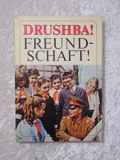 DDR Buch Drushba! Freundschaft - Vintage 1982 - Kinderbuchverlag Berlin - FDJ