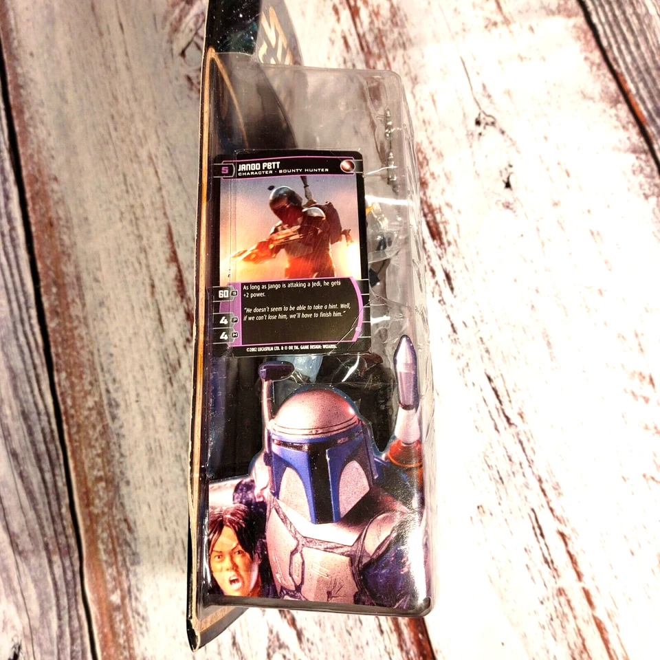 Star Wars Unleashed Jango and Boba Fett 2002 nuevo sellado de fábrica. Hasbro. Foto 4 de 4