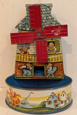 BEAUTIFUL SAND TOY 8  wind mill with Dutch scene