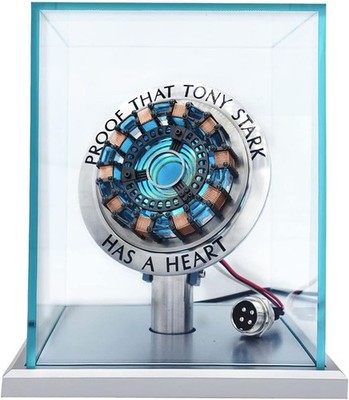 Neue Version 1:1 Iron Man Arc Reactor MK1, mit LED-Licht, Tony Stark hat eine...