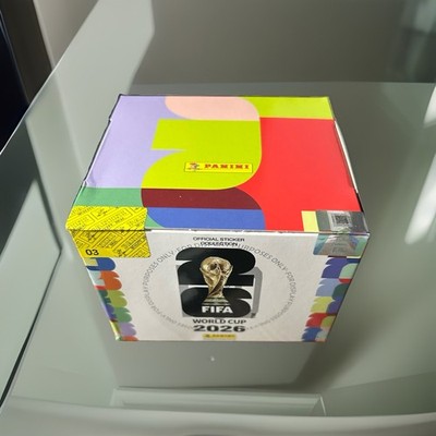 2026 panini Fifa World Cup sticker box (50), Rare Parallels Possible In Each Box