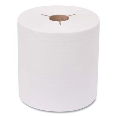 Tork 8031050 8 in. x 10 in. Advanced Notched Hand Towel Roll - White (6/CT) New