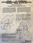Kenner Star Wars Canadian Death Star Playset Assembly Instructions Sheet Copy